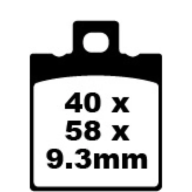 Honda NSR 125 Bremsbeläge hinten EBC Jetzt Bestellen